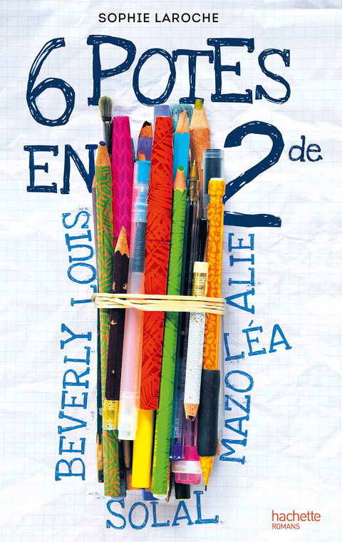 Cover image for book 6 potes en 2de