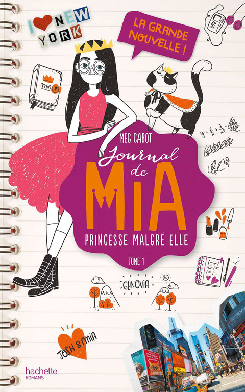 Cover image for book Journal de Mia - Tome 1 - La grande nouvelle