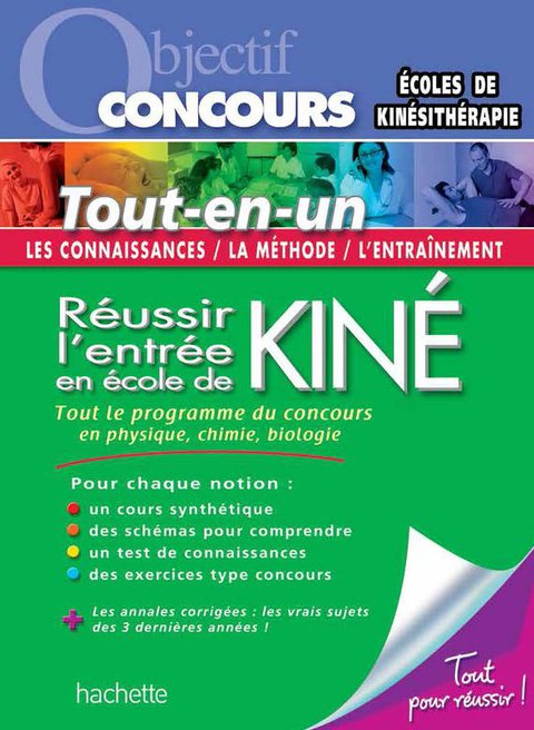 Cover image for book Objectif Concours - Tout-en-un - Réussir l'entrée en école de KINÉ