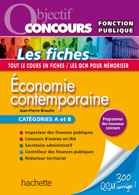 Cover image for book Objectif Concours - Économie contemporaine