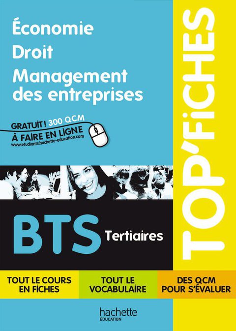 Cover image for book Top'Fiches - Économie, Droit, Management des entreprises BTS