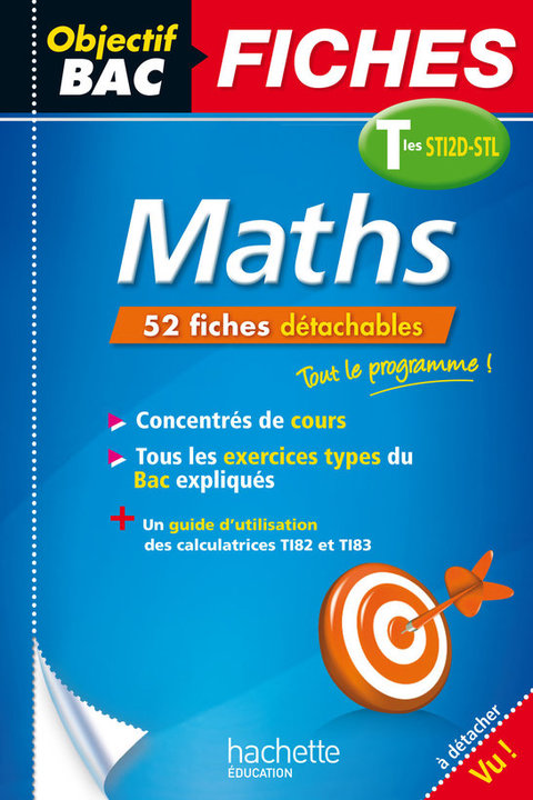 Cover image for book Fiches Maths Terminales STI2D-STL