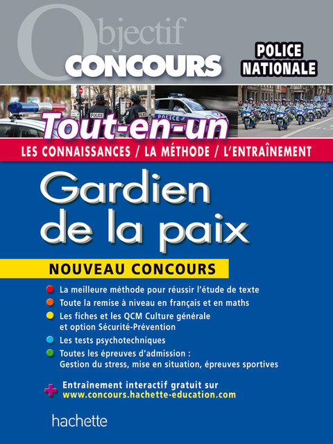 Cover image for book Objectif Concours - Tout-en-un - Gardien de la paix