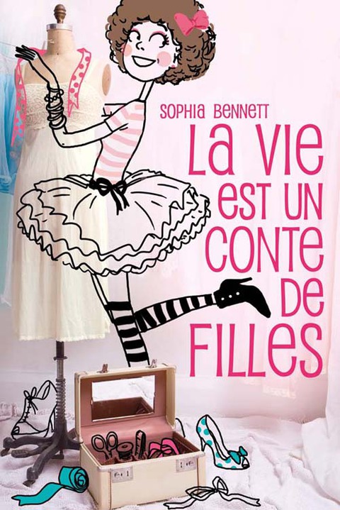 Cover image for book La vie est un conte de filles 1
