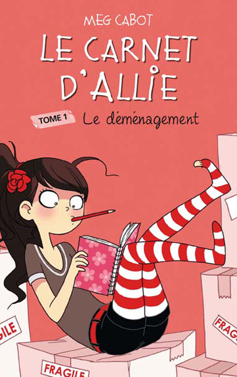 Cover image for book Le Carnet d'Allie 1 - Le déménagement
