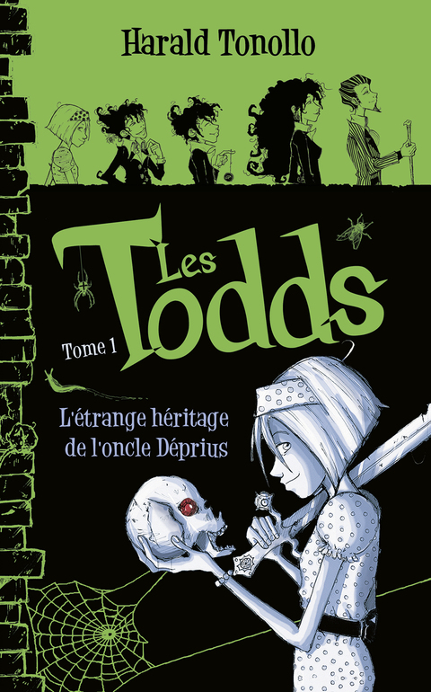 Cover image for book Les Todds 1 - L'étrange héritage de l'oncle Déprius