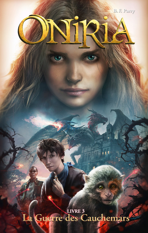 Cover image for book Oniria - Tome 3 - La Guerre des Cauchemars, co-édition Hachette/Hildegarde