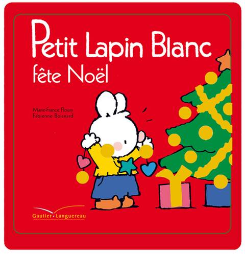 Cover image for book Petit lapin blanc fête Noël