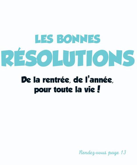 Cover image for book Les bonnes résolutions