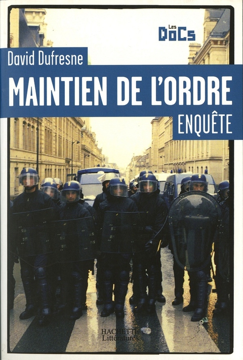 Cover image for book Maintien de l'ordre