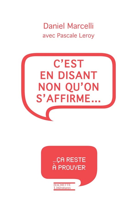 Cover image for book C'est en disant non qu'on s'affirme