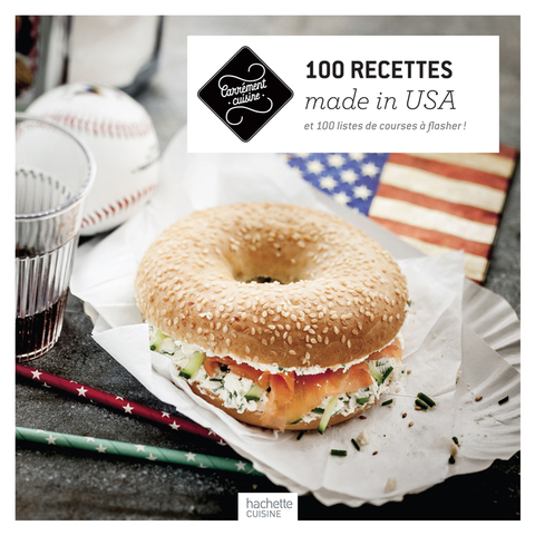 Cover image for book 100 recettes made in USA