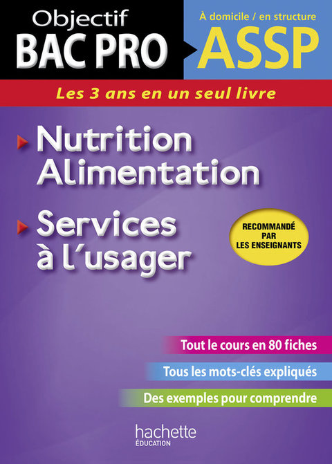 Cover image for book Fiches ASSP Services à l'usager, Nutrition-Alimentation