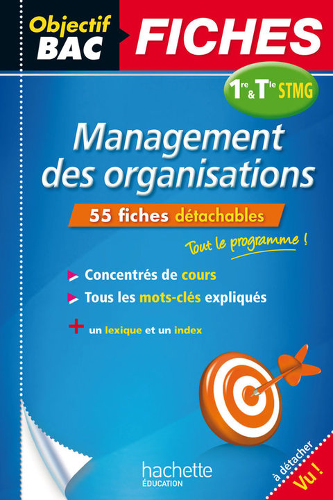 Cover image for book Objectif Bac Fiches Management 1re et Term STMG