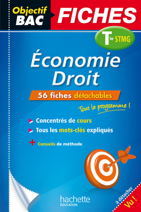 Cover image for book Objectif Bac Fiches Eco-Droit Term STMG