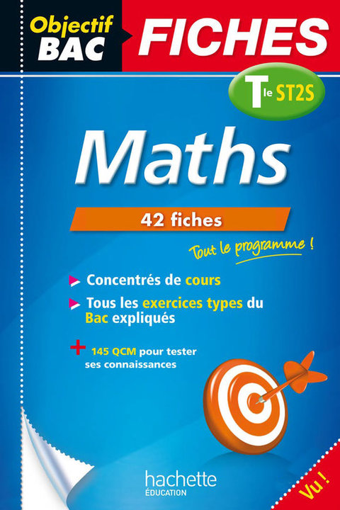 Cover image for book Objectif Bac Fiches Maths Term ST2S