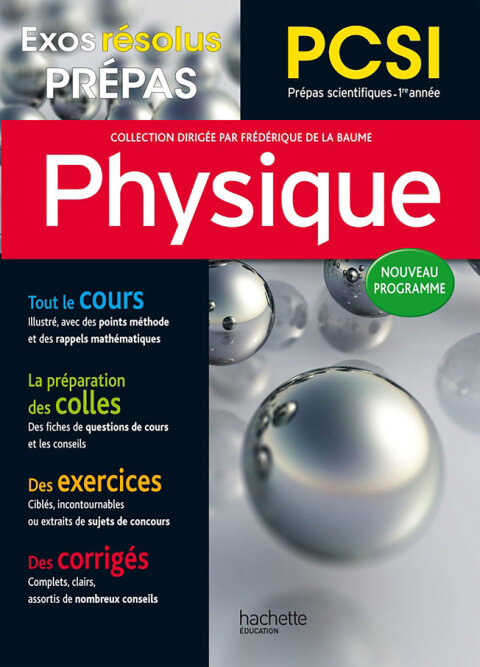 Cover image for book Exos Résolus - Prépas Physique PCSI