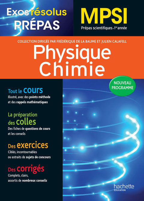 Cover image for book Exos Résolus - Prépas Physique-Chimie MPSI