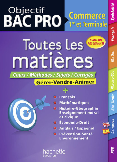 Cover image for book Objectif Bac Pro - Toutes les matières - 1ère et Term Bac Pro Commerce