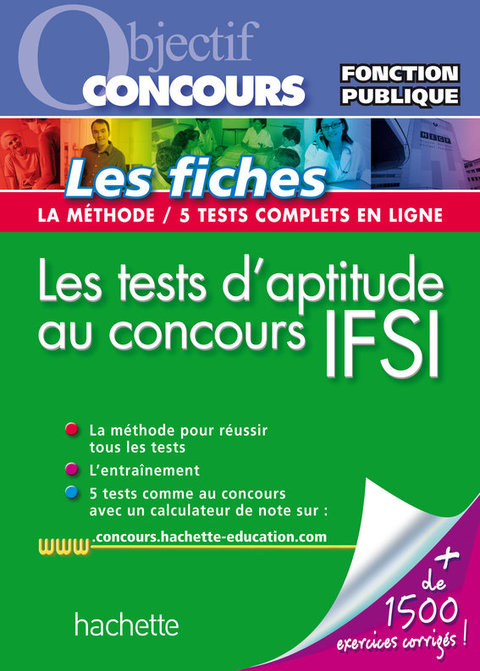 Cover image for book Objectif Concours Fiches Tests d'aptitude IFSI