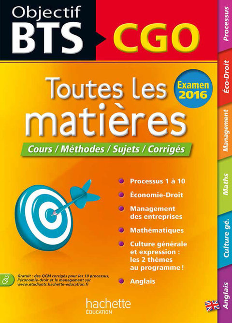 Cover image for book Objectif BTS Toutes Les Matieres Bts Cgo
