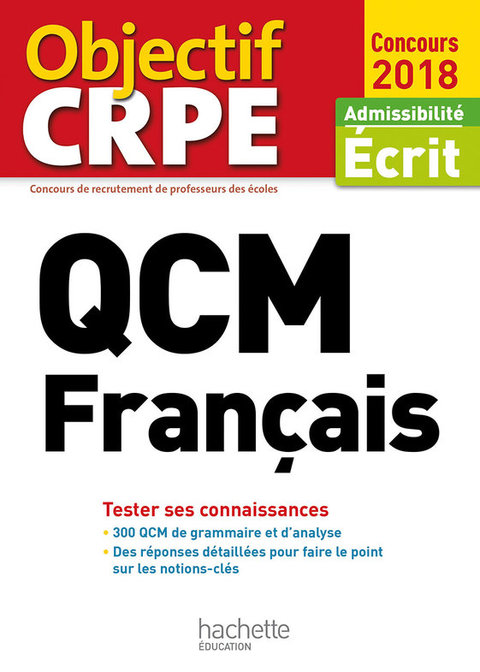 Cover image for book QCM CRPE : Français