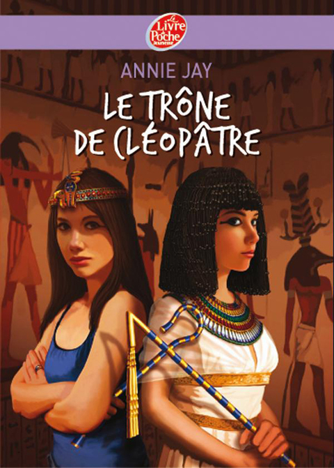 Cover image for book Le trône de Cléopâtre