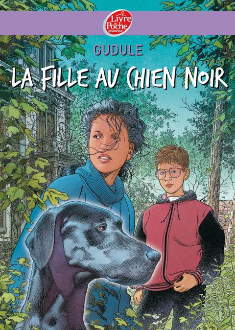 Cover image for book La fille au chien noir