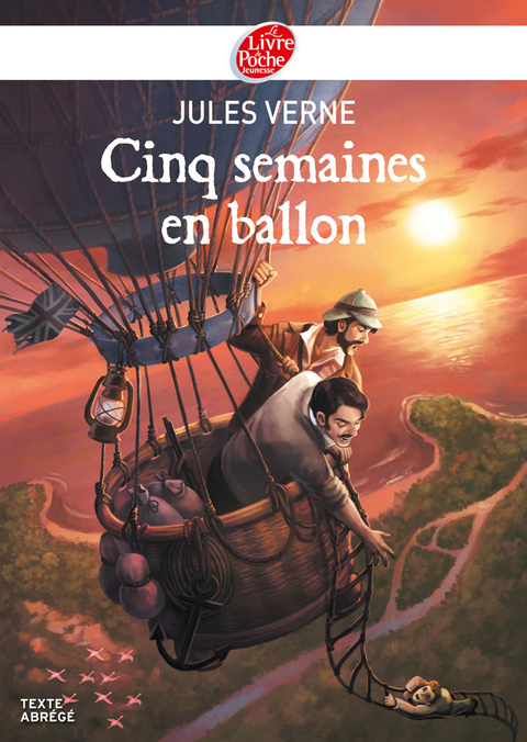 Cover image for book Cinq semaines en ballon - Texte Abrégé