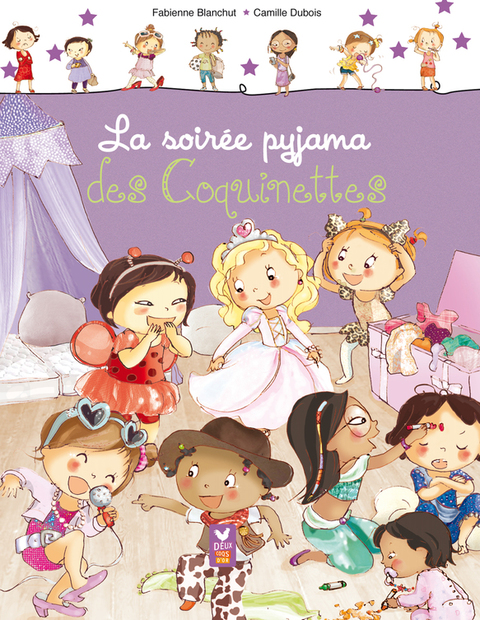 Cover image for book La soirée pyjama des Coquinettes