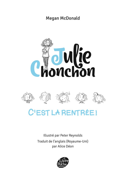 Cover image for book Julie Chonchon - Tome 1 - C'est la rentrée !