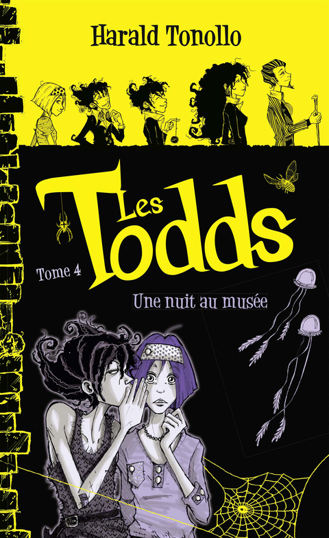 Cover image for book Les Todds 4 - Une nuit au musée