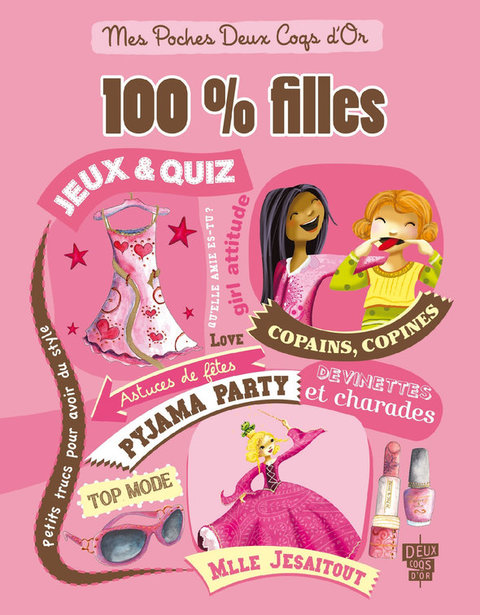 Cover image for book 100% filles