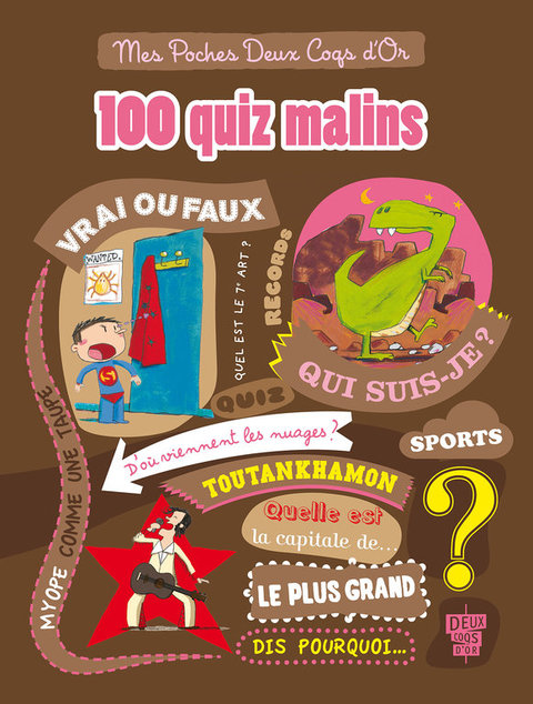Cover image for book 100 quiz malins