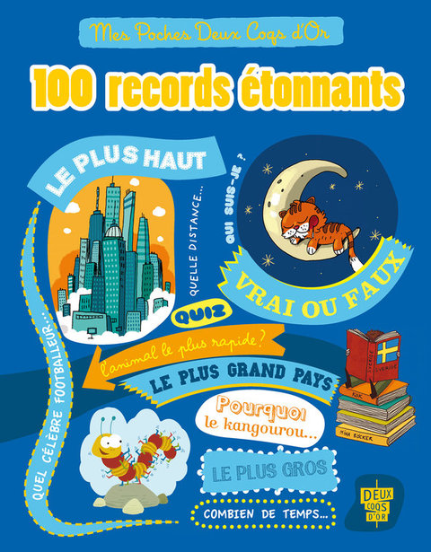 Cover image for book 100 records étonnants