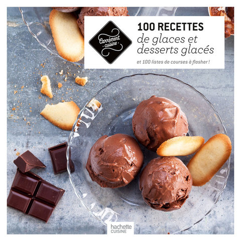 Cover image for book 100 recettes de glaces et desserts glacés