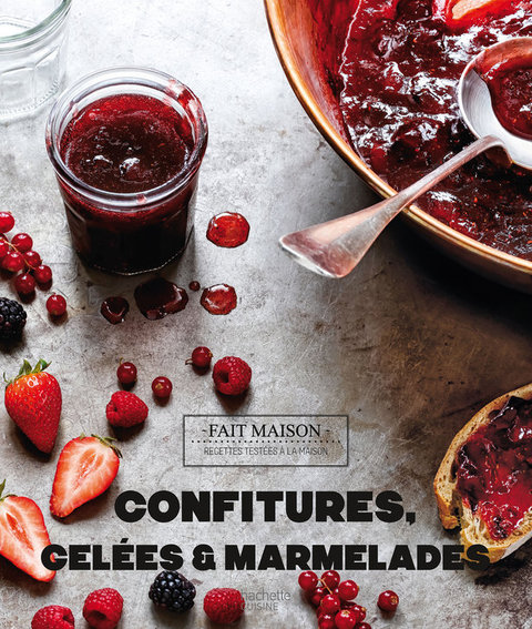 Cover image for book Confitures, gelées et marmelades