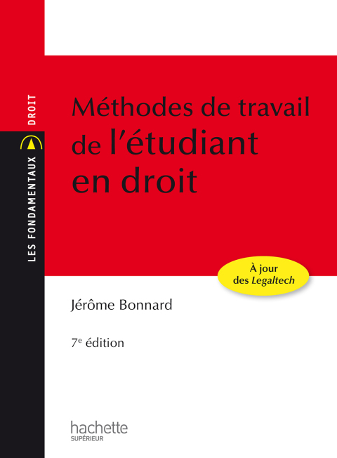 Cover image for book Les Fondamentaux - Méthodes de travail de l'étudiant en droit - Ebook epub