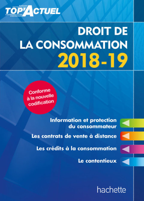 Cover image for book Top Actuel Droit de la consommation 2018-2019