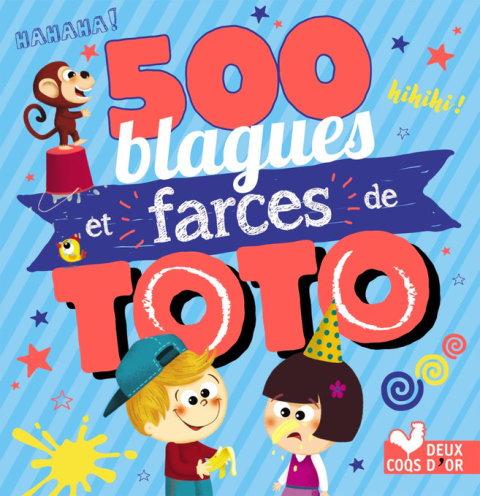 Cover image for book 500 blagues et farces de Toto