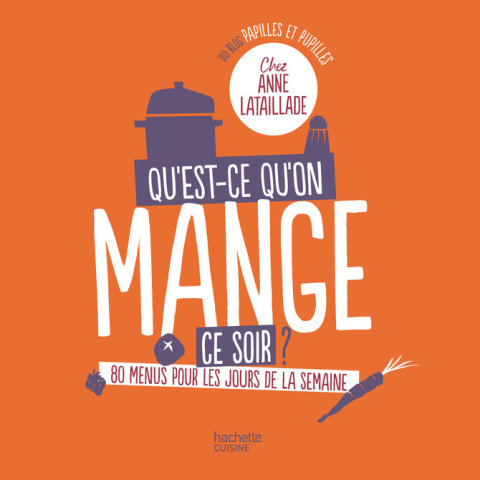 Cover image for book Qu'est-ce-qu'on mange ce soir?