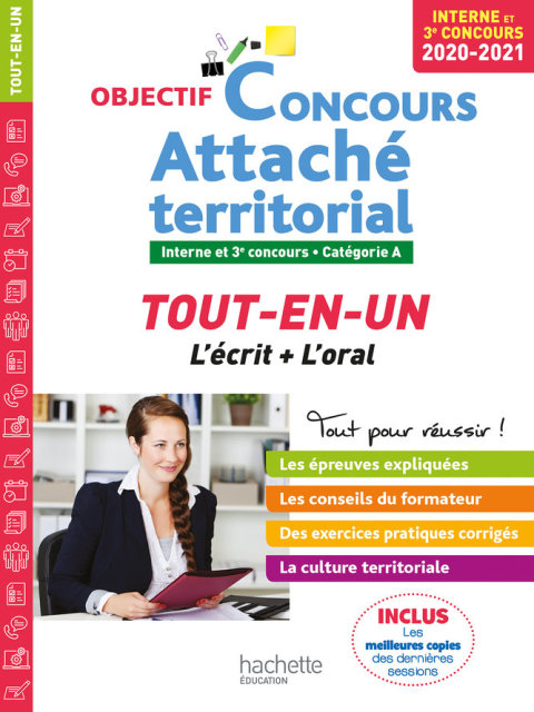 Cover image for book Objectif Concours 2020/2021 Attaché territorial (concours interne)