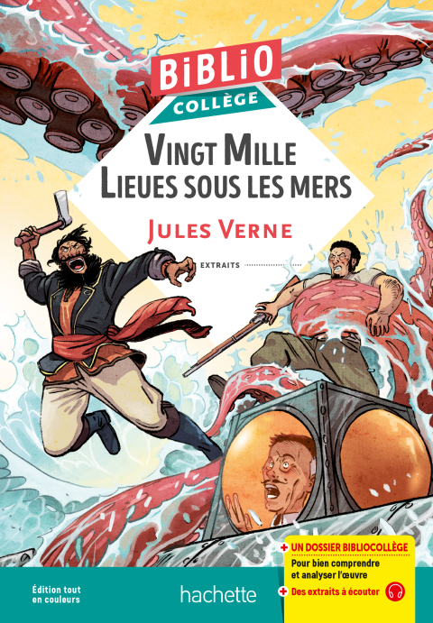 Cover image for book BiblioCollège - Vingt mille lieues sous les mers, Verne
