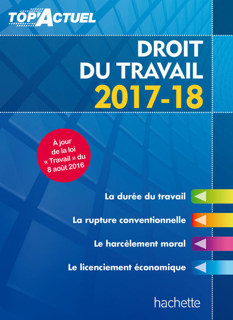 Cover image for book Top'Actuel Droit Du Travail 2017-2018