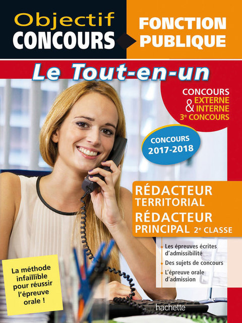 Cover image for book Tout-en-un Rédacteur Territorial, rédacteur principal interne   externe concours 2017-2018