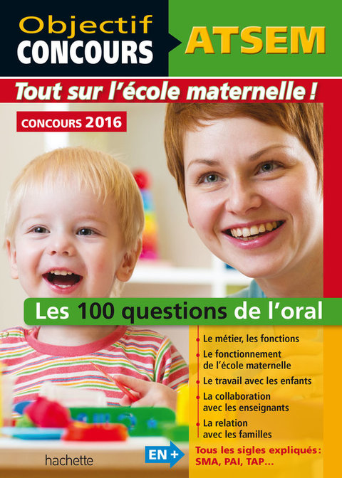 Cover image for book ATSEM - 100 questions/réponses pour l'oral