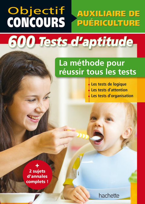 Cover image for book Tests d'aptitude Auxiliaire de Puériculture