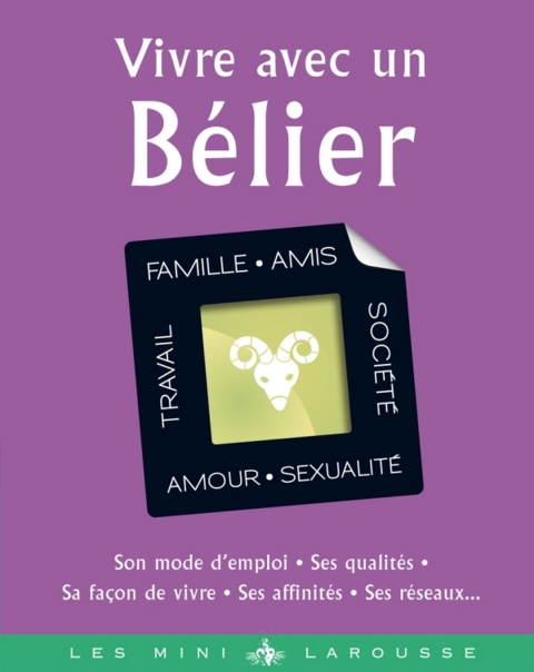 Cover image for book Vivre avec un Bélier