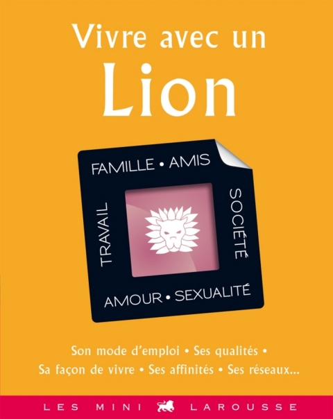 Cover image for book Vivre avec un Lion