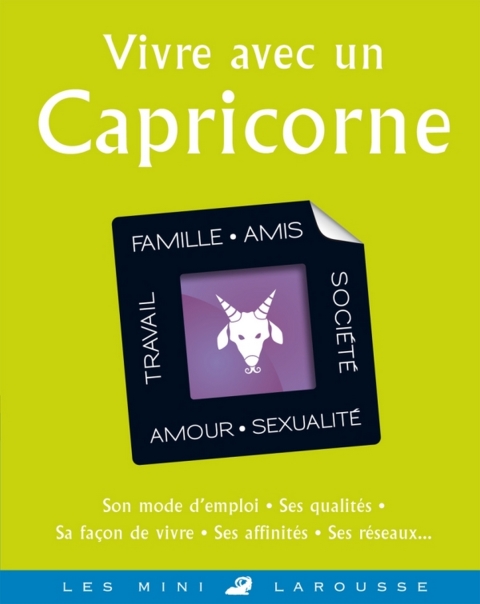 Cover image for book Vivre avec un Capricorne